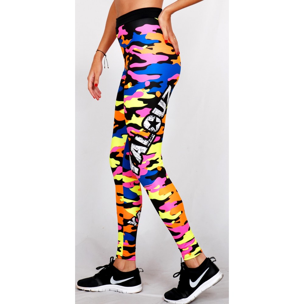 legging multicolore femme