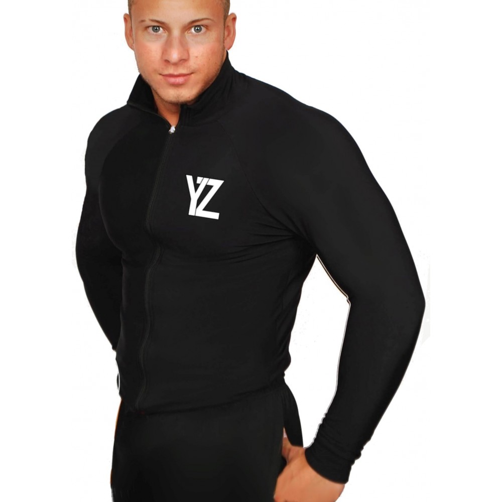 VESTE COMPRESSION THERMIQUE HOMME NOIR