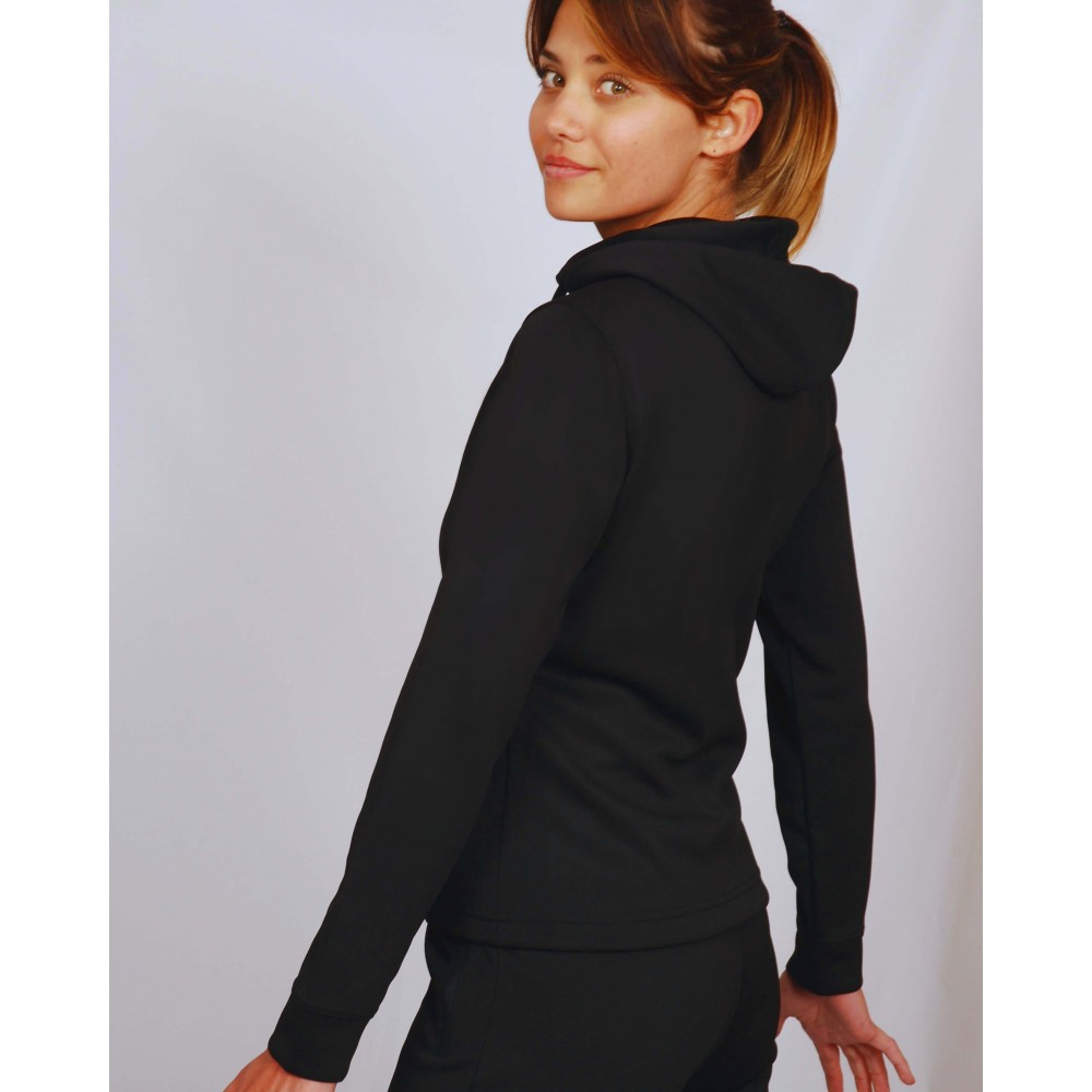 VESTE TECH JOGGING NOIR FEMME