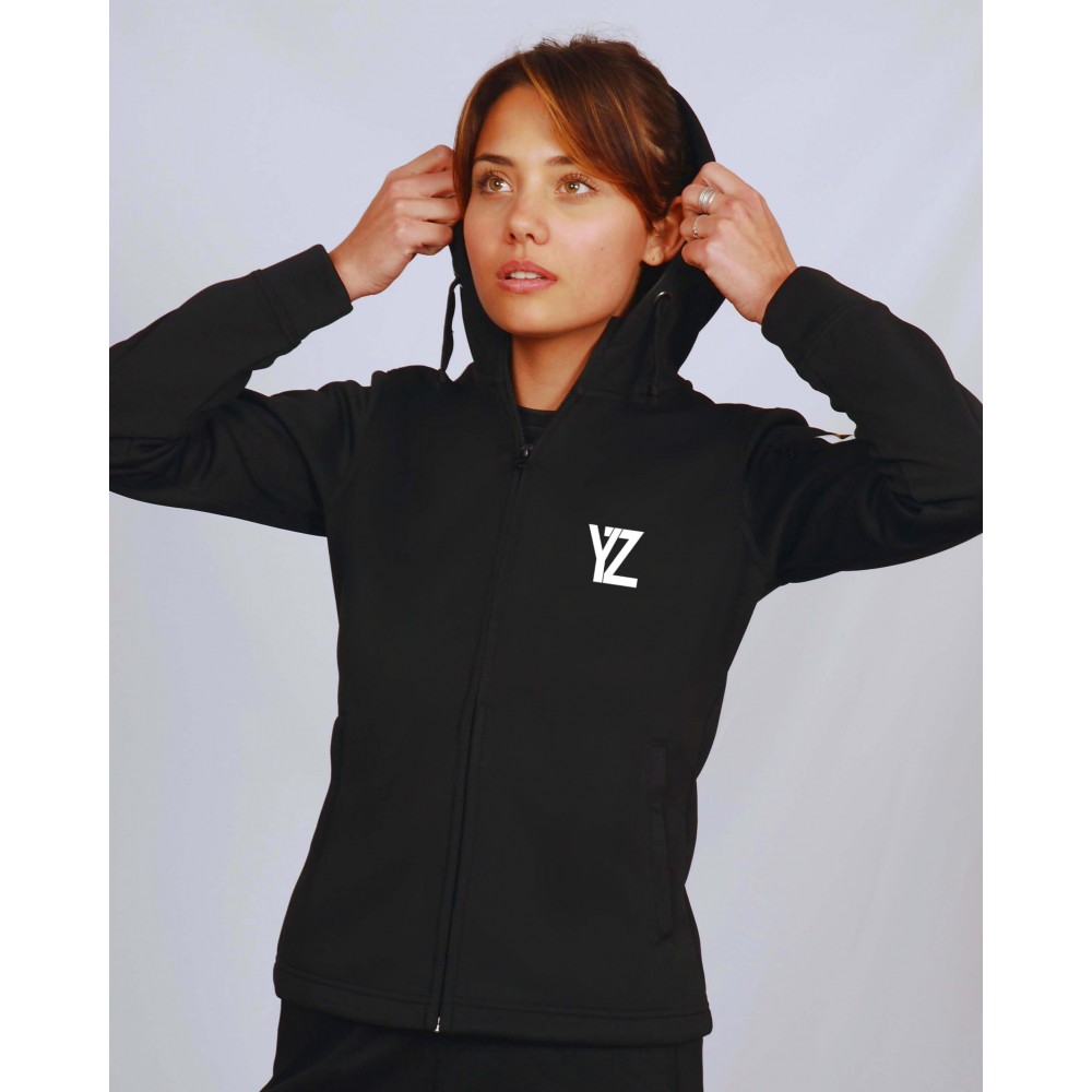 VESTE TECH JOGGING NOIR FEMME