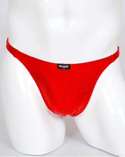 Posing maillot de bain rouge pailleté - vue face