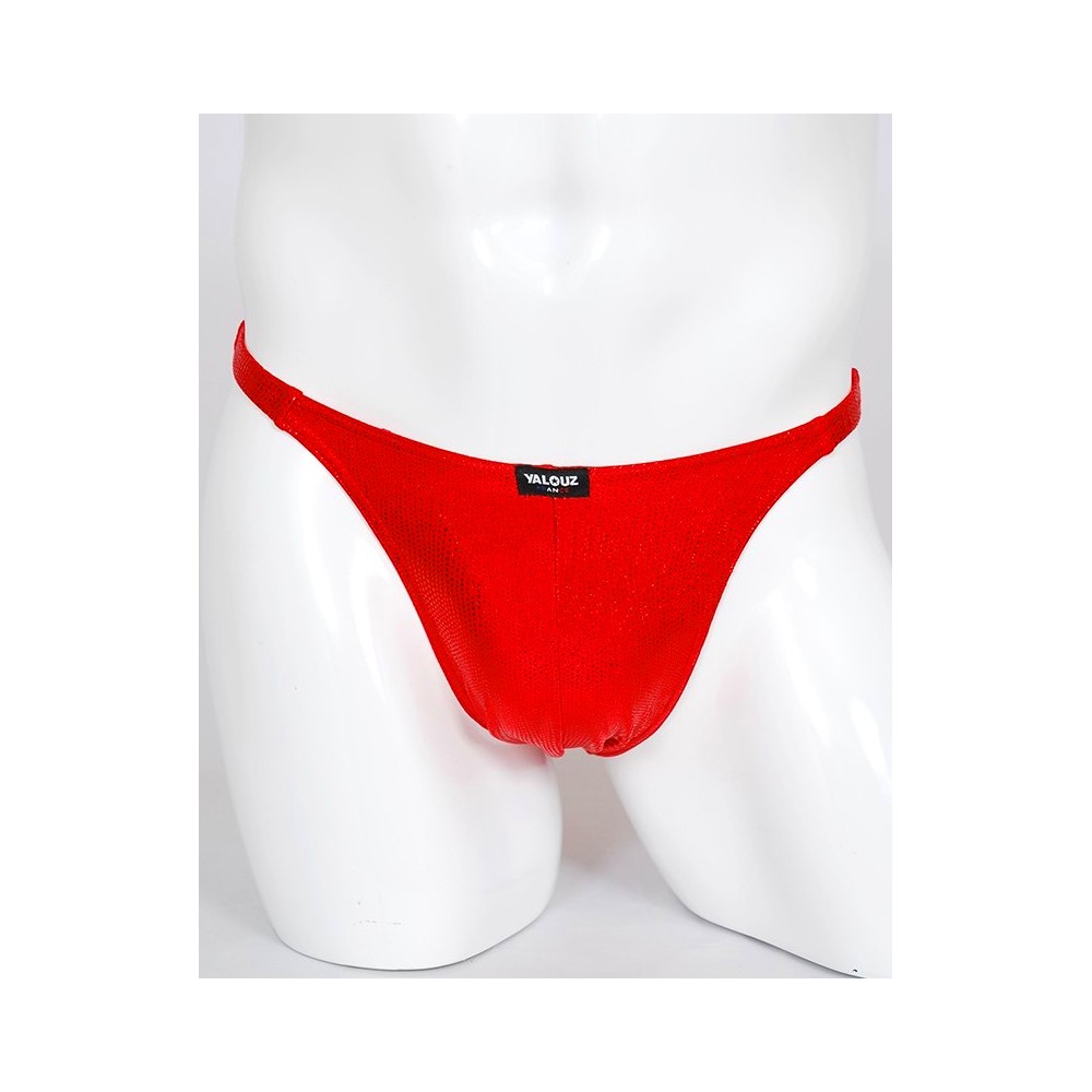 Posing maillot de bain rouge pailleté - vue face