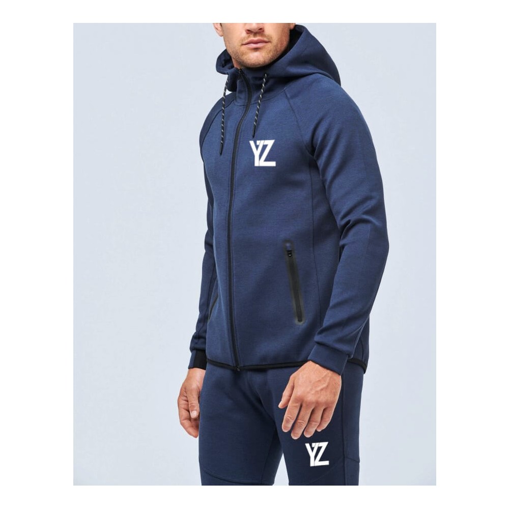 VESTE YZ FIT JOGGING HOMME NOIR