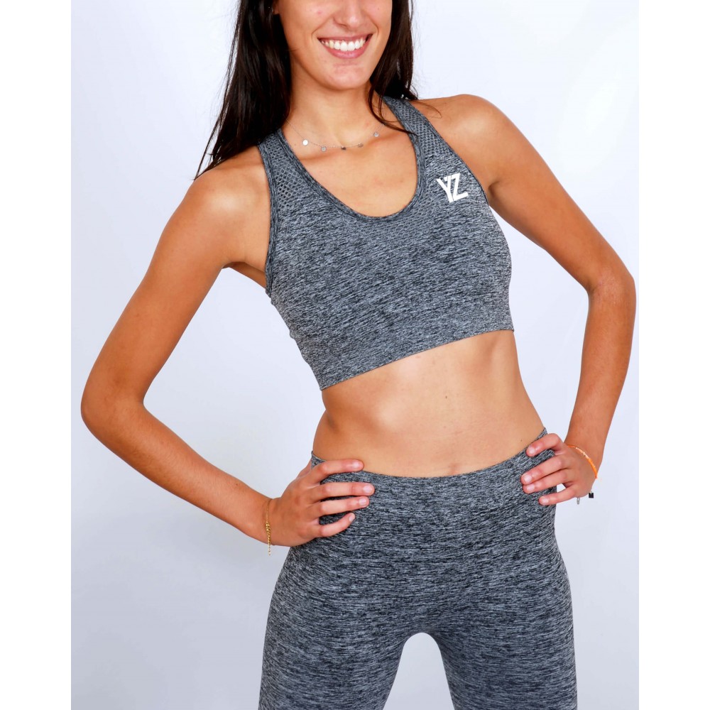 Legging gris chiné deals