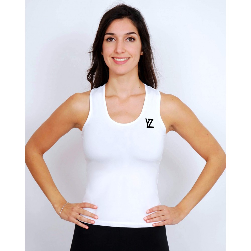 iClosam Débardeur Sport Femme Tops de Sport sans Manches Basique