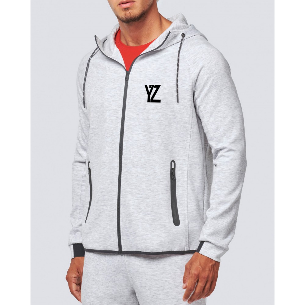 VESTE YZ FIT JOGGING HOMME BLANC