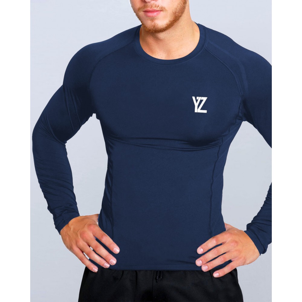 T-shirt compression homme, t-shirt sport d'entraînement