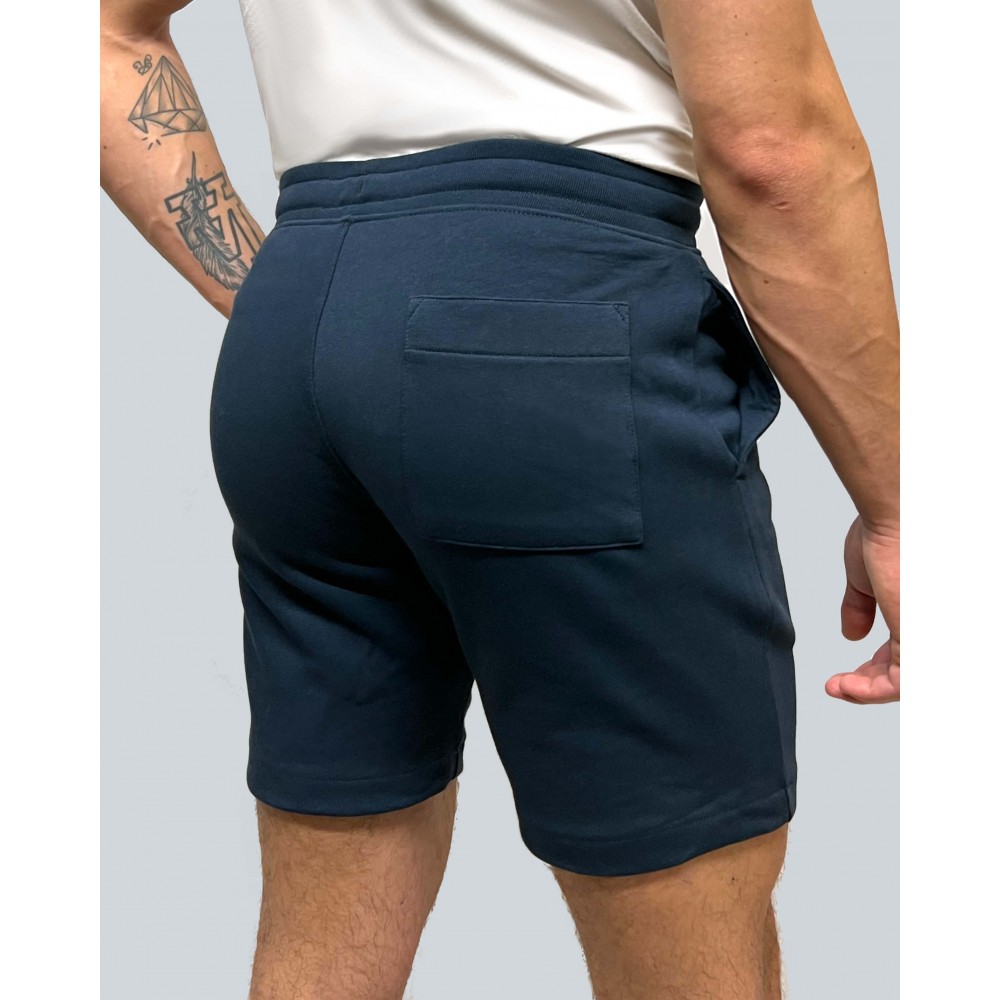 SHORT JOGGING CLASSIC HOMME BLEU MARINE