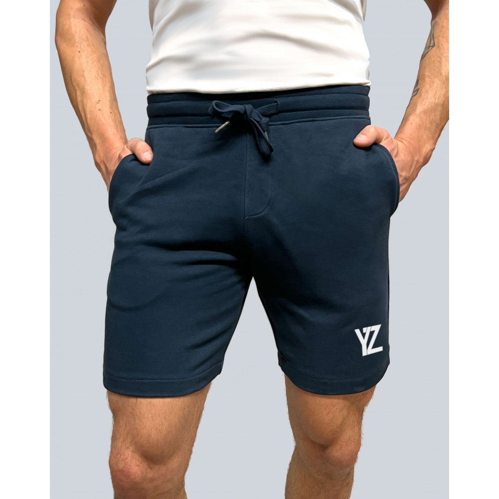 SHORT JOGGING CLASSIC HOMME BLEU MARINE