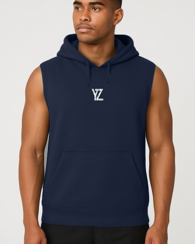 SWEAT CAPUCHE SANS MANCHE