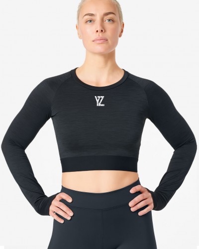 CROP TOP CHINÉ
