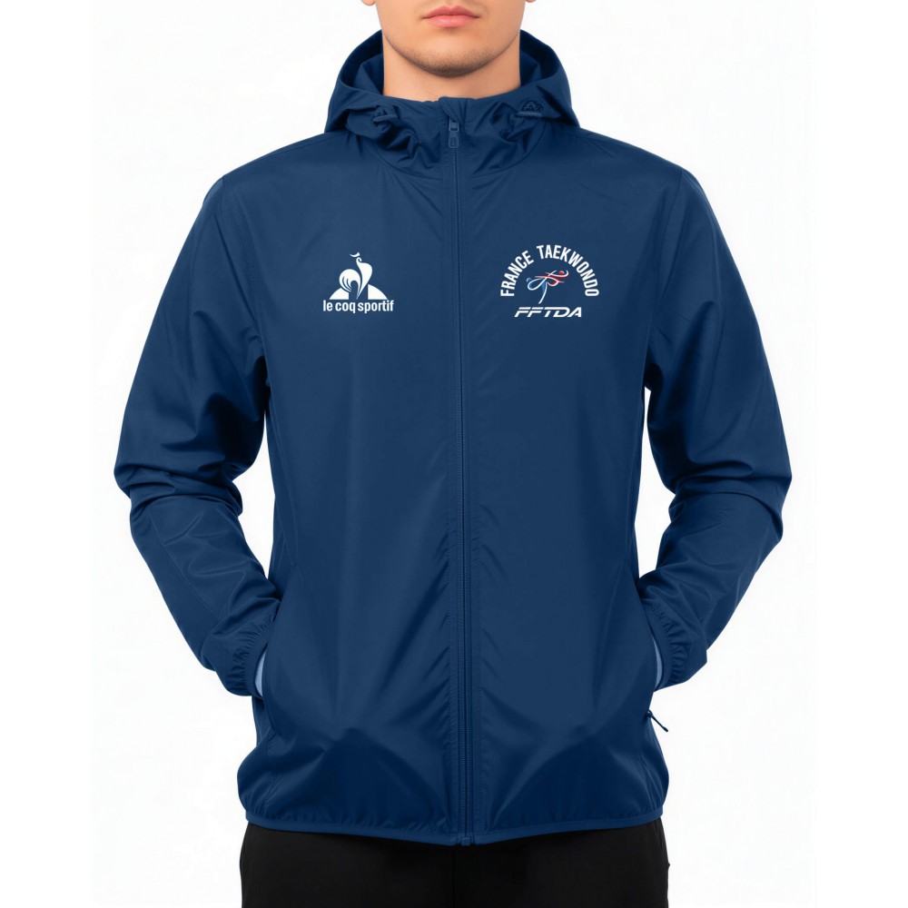 VESTE COQ SPORTIF taekwondo homme face avant