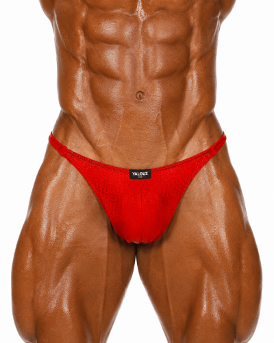 SLIP POSING PAILLETÉ ROUGE