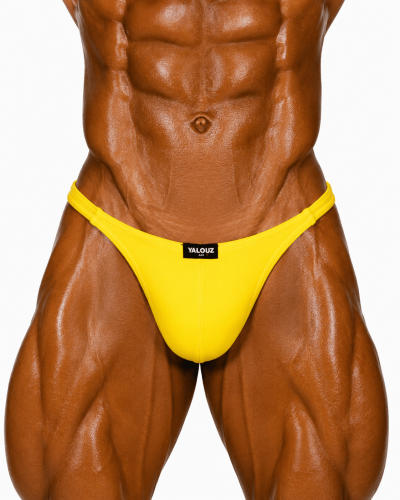 SLIP POSING LYCRA JAUNE